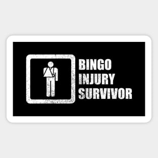 Bingo Injury Survivor Magnet